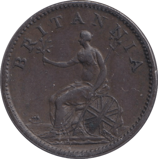 1806 FARTHING ( EF ) - WORLD COINS - Cambridgeshire Coins