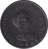 1806 FARTHING ( FINE ) - FARTHING - Cambridgeshire Coins