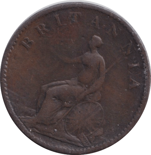 1806 FARTHING ( FINE ) - FARTHING - Cambridgeshire Coins