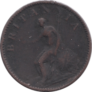1806 FARTHING ( FINE ) - Farthing - Cambridgeshire Coins