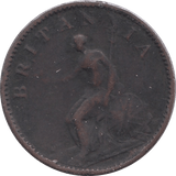 1806 FARTHING ( FINE ) - Farthing - Cambridgeshire Coins