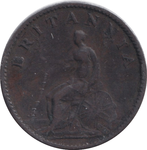 1806 FARTHING ( FINE ) - FARTHING - Cambridgeshire Coins