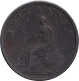 1806 FARTHING ( FINE ) - FARTHING - Cambridgeshire Coins