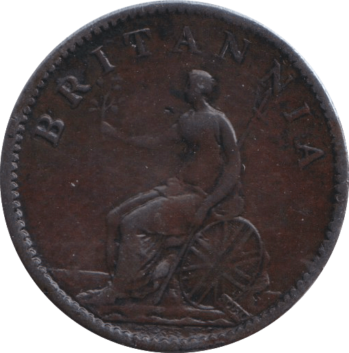 1806 FARTHING ( GF ) - FARTHING - Cambridgeshire Coins
