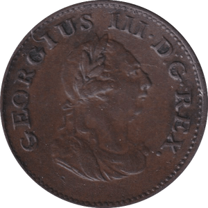 1806 FARTHING IRELAND - WORLD COINS - Cambridgeshire Coins