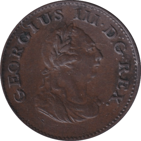 1806 FARTHING IRELAND - WORLD COINS - Cambridgeshire Coins