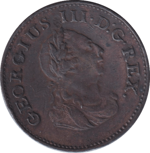 1806 FARTHING IRELAND - WORLD COINS - Cambridgeshire Coins