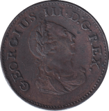 1806 FARTHING IRELAND - WORLD COINS - Cambridgeshire Coins