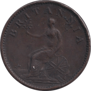 1806 FARTHING ( VF ) - FARTHING - Cambridgeshire Coins