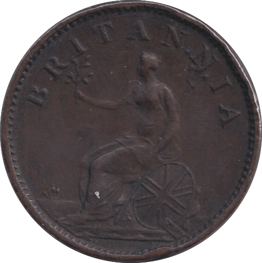 1806 FARTHING ( VF ) - FARTHING - Cambridgeshire Coins