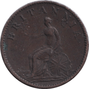 1806 FARTHING ( VF ) - FARTHING - Cambridgeshire Coins