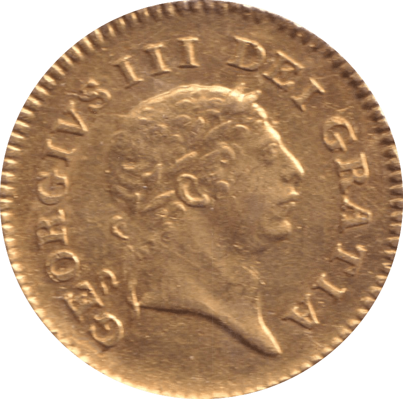 1806 GOLD THIRD GUINEA ( EF ) - GUINEAS - Cambridgeshire Coins