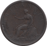 1806 HALFPENNY ( FINE ) - Halfpenny - Cambridgeshire Coins
