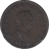 1806 HALFPENNY ( GF ) - Halfpenny - Cambridgeshire Coins