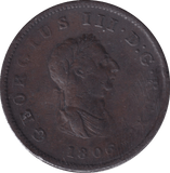 1806 HALFPENNY ( GF ) - HALFPENNY - Cambridgeshire Coins