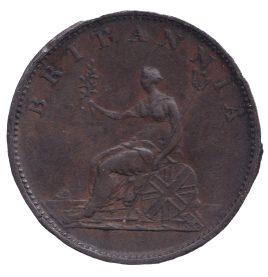 1806 HALFPENNY ( GVF ) - HALFPENNY - Cambridgeshire Coins
