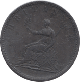 1806 HALFPENNY ( VF ) - HALFPENNY - Cambridgeshire Coins