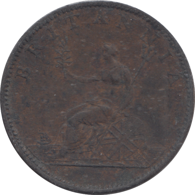 1806 HALFPENNY ( VF ) - HALFPENNY - Cambridgeshire Coins