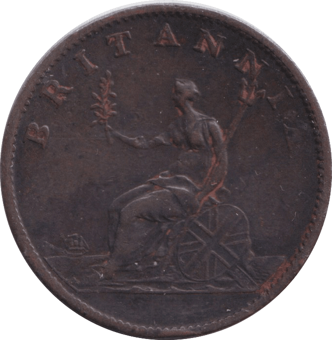 1806 HALFPENNY ( VF ) - HALFPENNY - Cambridgeshire Coins