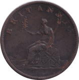 1806 HALFPENNY ( VF ) - HALFPENNY - Cambridgeshire Coins