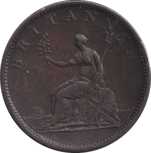 1806 HALFPENNY ( VF ) - HALFPENNY - Cambridgeshire Coins