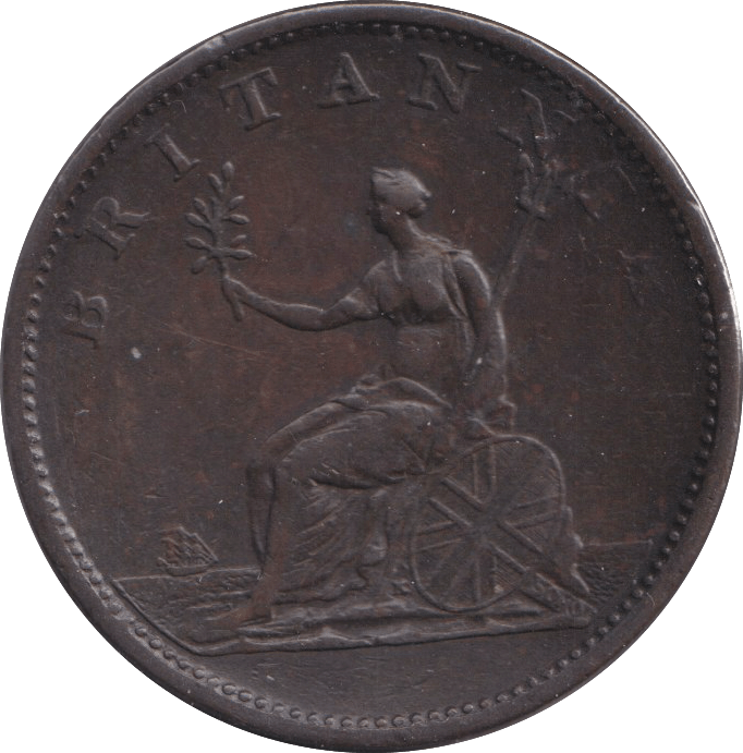 1806 HALFPENNY ( VF ) - HALFPENNY - Cambridgeshire Coins