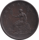 1806 HALFPENNY ( VF ) - HALFPENNY - Cambridgeshire Coins