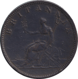 1806 HALFPENNY ( VF ) - HALFPENNY - Cambridgeshire Coins