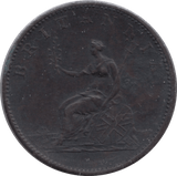 1806 HALFPENNY ( VF ) - Halfpenny - Cambridgeshire Coins