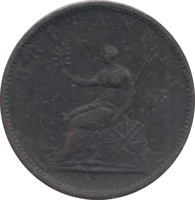 1806 HALFPENNY ( VF ) - HALFPENNY - Cambridgeshire Coins