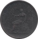1806 HALFPENNY ( VF ) - HALFPENNY - Cambridgeshire Coins
