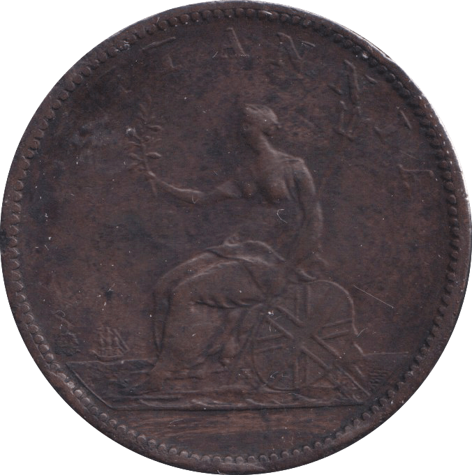 1806 HALFPENNY ( VF ) - HALFPENNY - Cambridgeshire Coins