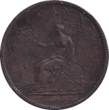 1806 HALFPENNY ( VF ) - HALFPENNY - Cambridgeshire Coins