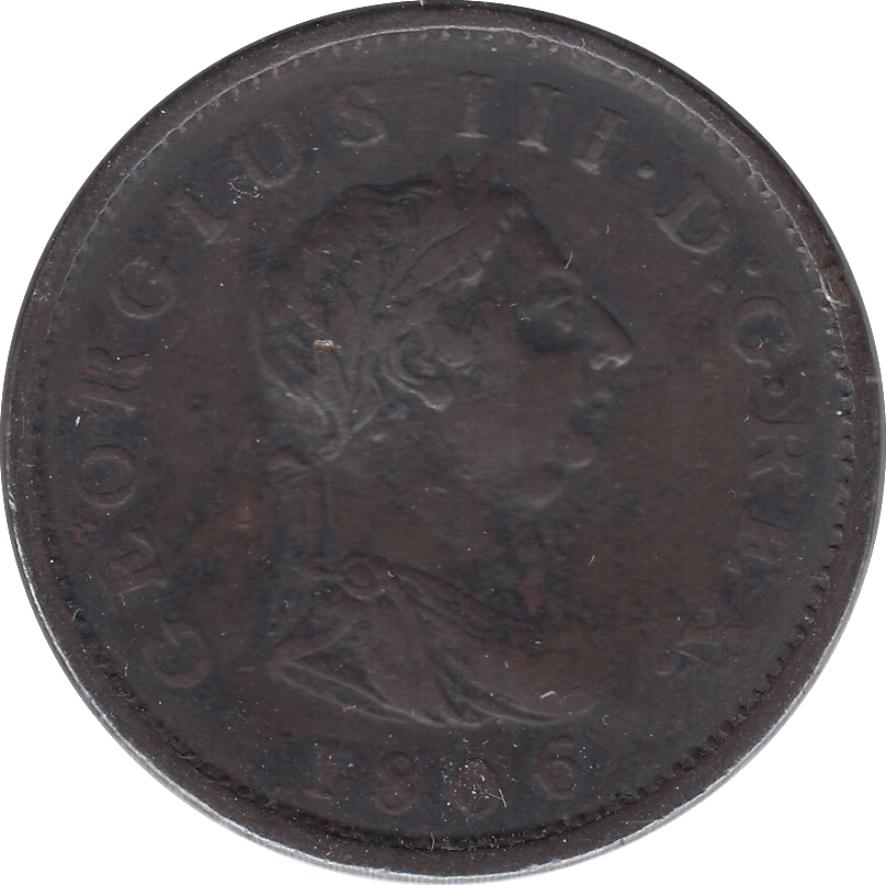 1806 PENNY F53 ( GF ) - PENNY - Cambridgeshire Coins