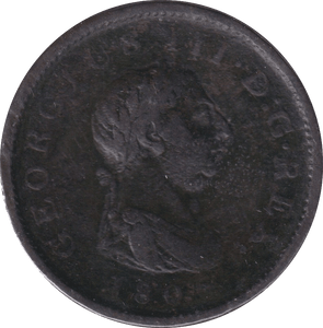 1806 PENNY ( FINE ) - PENNY - Cambridgeshire Coins