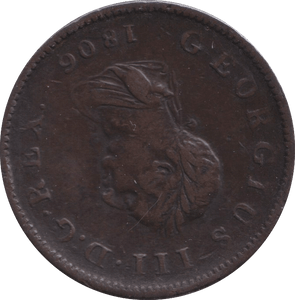 1806 PENNY GEORGE III ( GF ) - PENNY - Cambridgeshire Coins