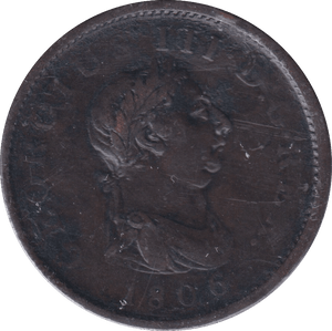 1806 PENNY ( GF ) - PENNY - Cambridgeshire Coins