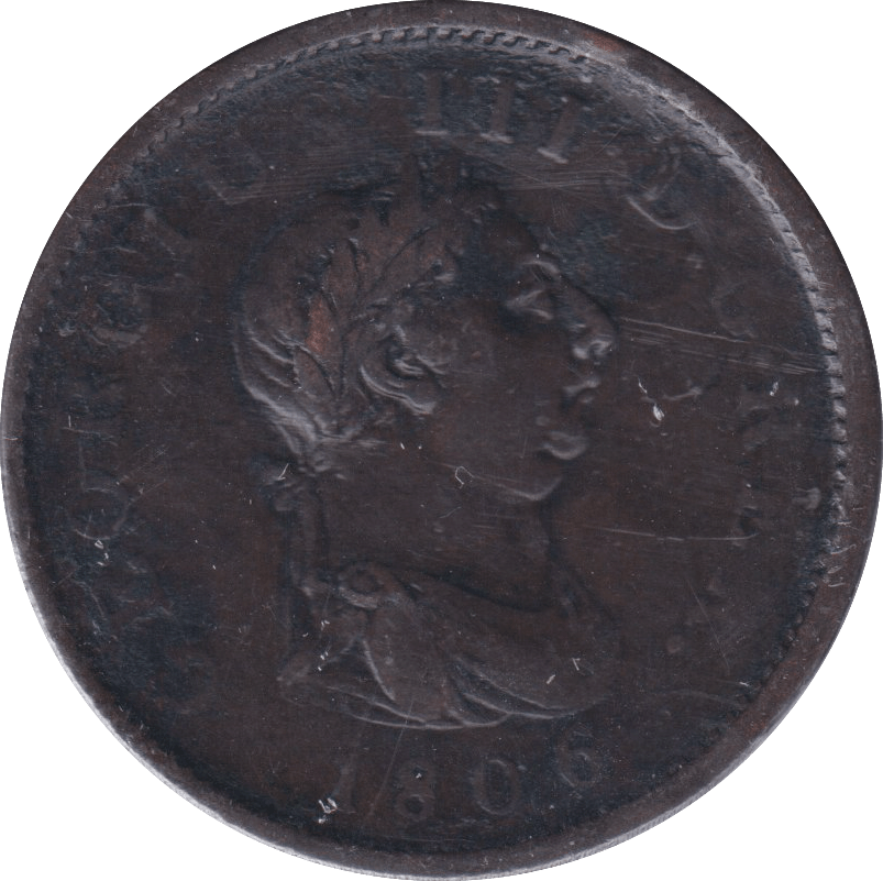 1806 PENNY ( GF ) - PENNY - Cambridgeshire Coins