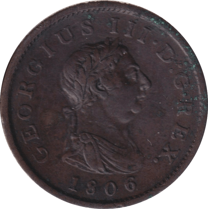 1806 PENNY ( VF ) - PENNY - Cambridgeshire Coins