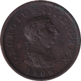 1806 PENNY ( VF ) - PENNY - Cambridgeshire Coins