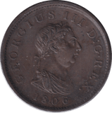 1806 PENNY ( VF ) - WORLD COINS - Cambridgeshire Coins