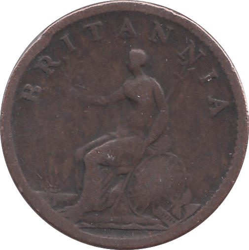 1807 FARTHING ( FINE ) - Farthing - Cambridgeshire Coins