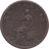 1807 FARTHING ( FINE ) - Farthing - Cambridgeshire Coins