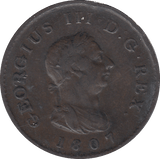 1807 FARTHING ( VF ) - FARTHING - Cambridgeshire Coins