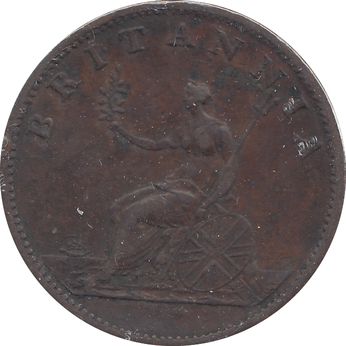 1807 HALF PENNY GEORGE III ( VF ) - WORLD COINS - Cambridgeshire Coins