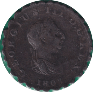 1807 HALFPENNY ( GF ) - HALFPENNY - Cambridgeshire Coins