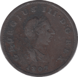 1807 HALFPENNY ( GF ) - HALFPENNY - Cambridgeshire Coins