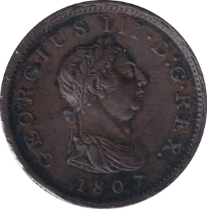 1807 PENNY ( EF ) - PENNY - Cambridgeshire Coins