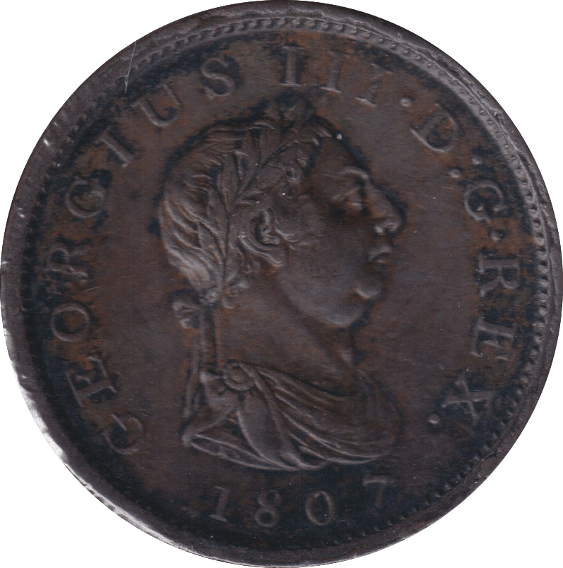 1807 PENNY ( EF ) - PENNY - Cambridgeshire Coins