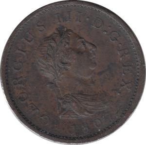 1807 PENNY F54 ( VF ) - PENNY - Cambridgeshire Coins